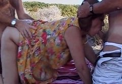 Mature Gangbang With Jolly Experienced Slut Dp And Fucked By Three Cocks